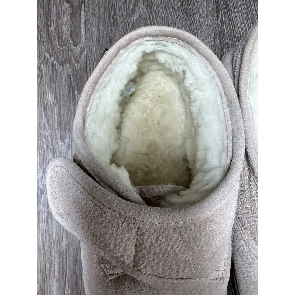 Old Friend Step In Sheepskin Tan Slippers Booties / Men’s Size 10 5E